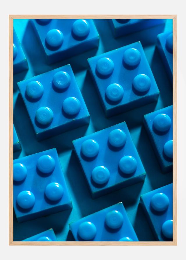 Blue lego Постер