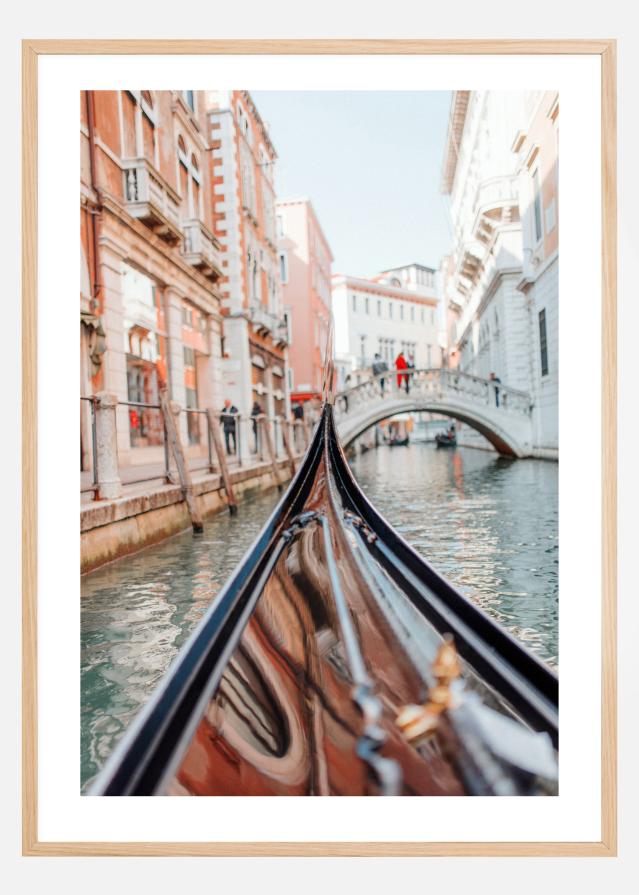 Gondola in Venice Постер