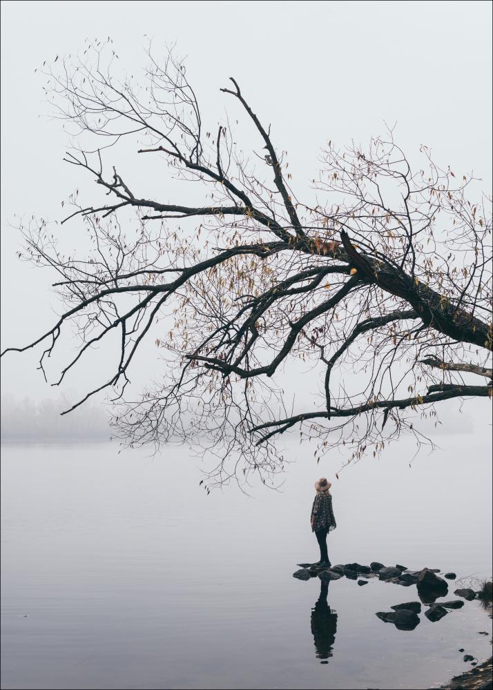 Rocks by the Water Постер