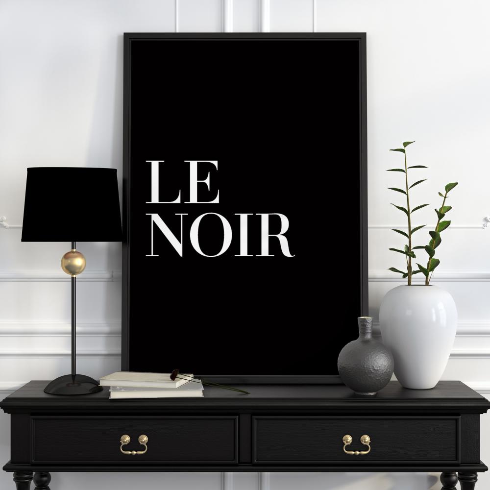 Le Noir Постер