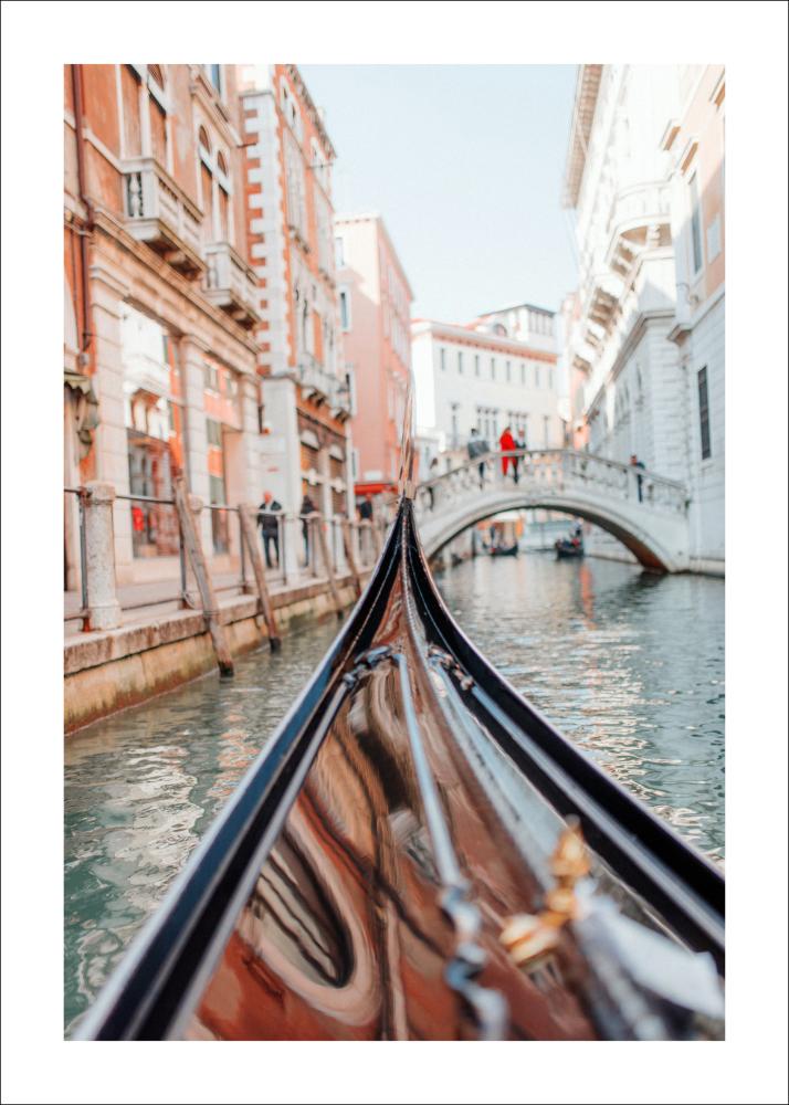 Gondola in Venice Постер