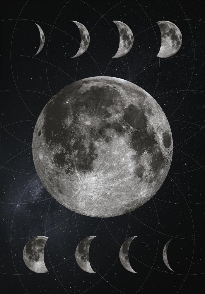 Moon Phases Постер