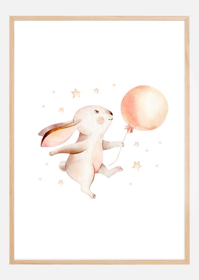 Rabbit Balloon Постер