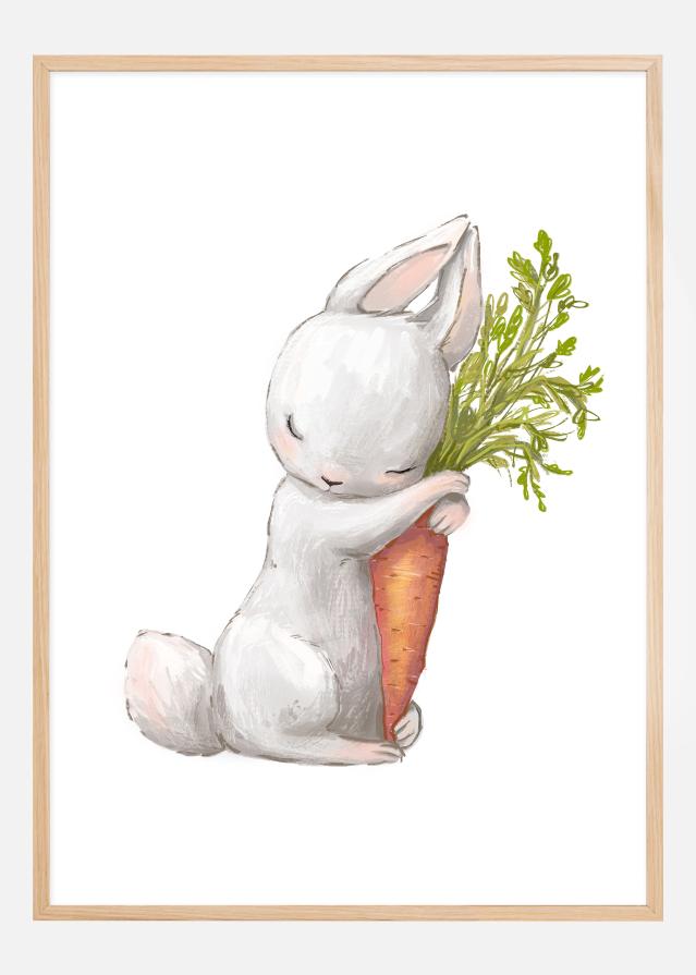 Rabbit Carrot Постер