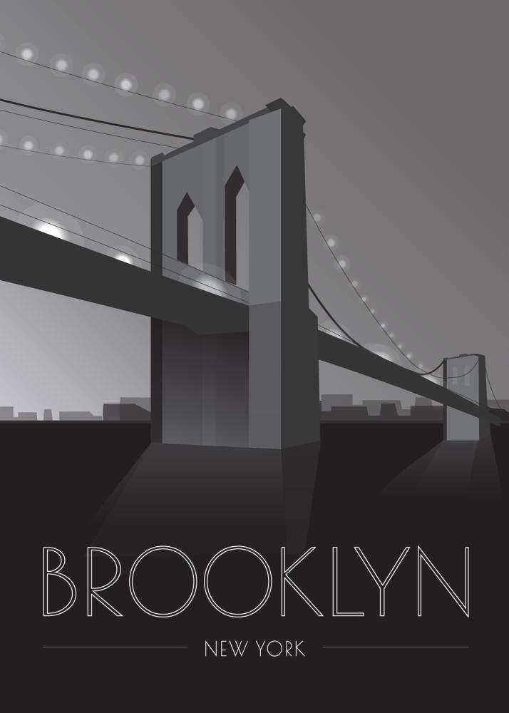 Brooklyn Bridge Постер