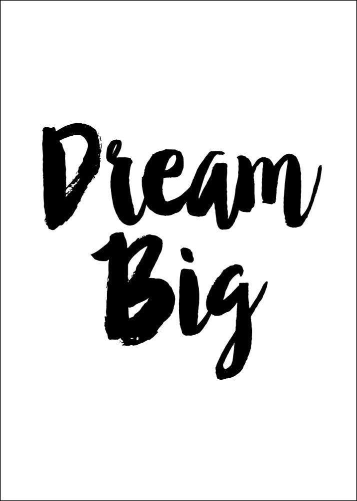 Dream Big Постер