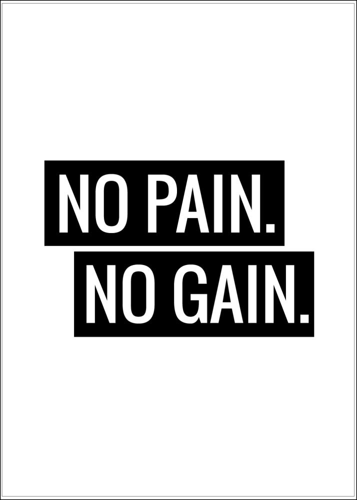 No Pain No Gain Постер