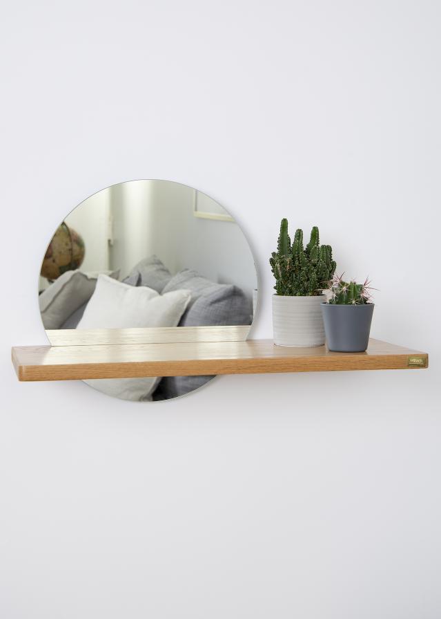 Огледало Round Shelf 26x50 cm