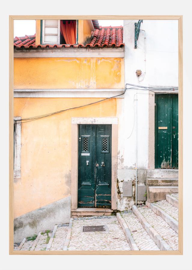 Lisbon Door Постер