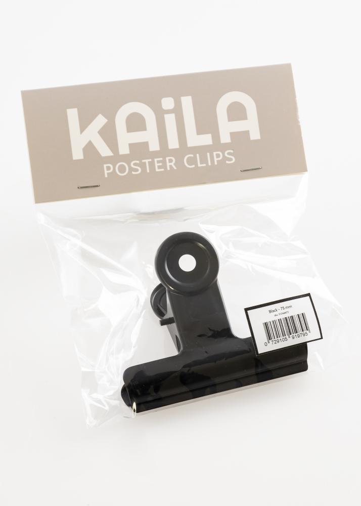 KAILA Постер Clip Black - 75 mm