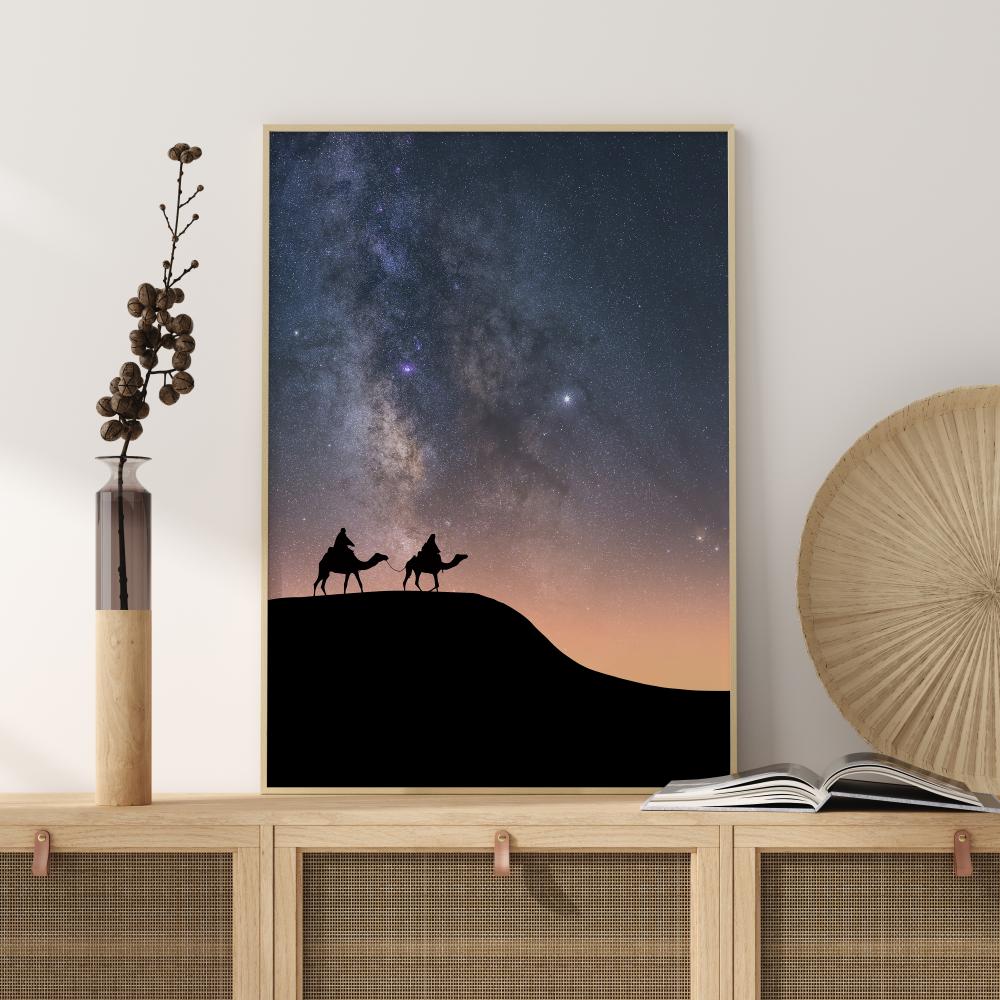 Camels Under The Stars Постер