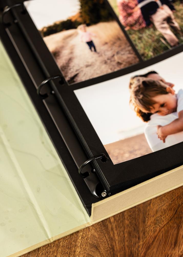 KAILA HI LITTLE ONE Мента - Coffee Table Photo Album (60 Черни страници)