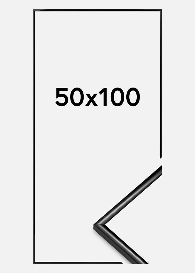 Рамка Scandi Акрилно стъкло Черно 50x100 cm