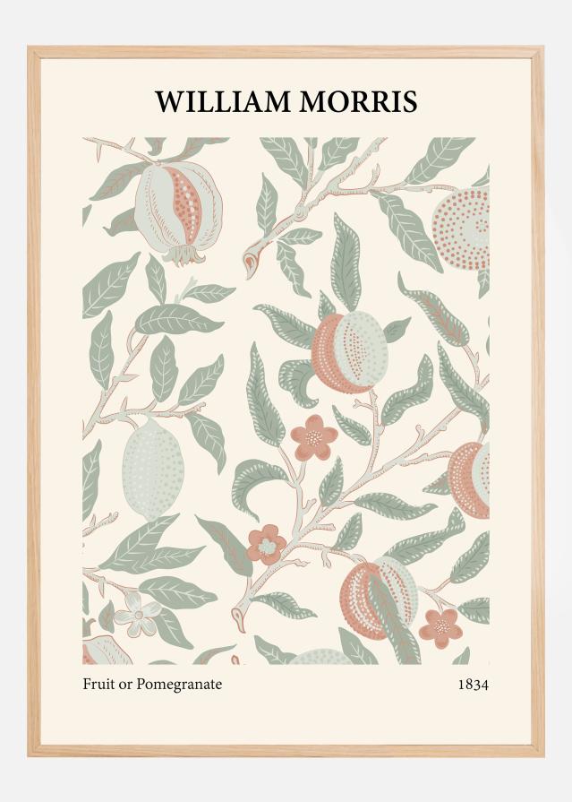 William Morris - Fruit or Pomegranate 4 Постер