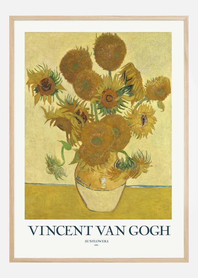 VAN GOGH - Sunflowers Постер