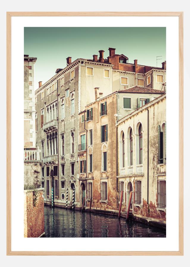 Canal in Venice Постер