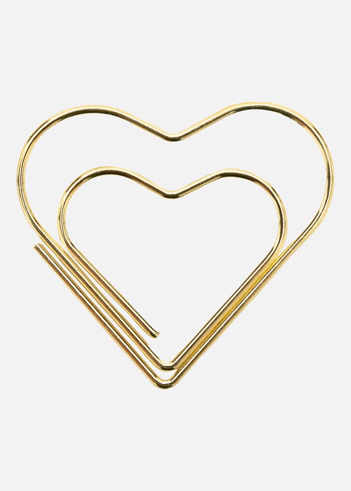 PAC Метал Paperclip Heart Златно