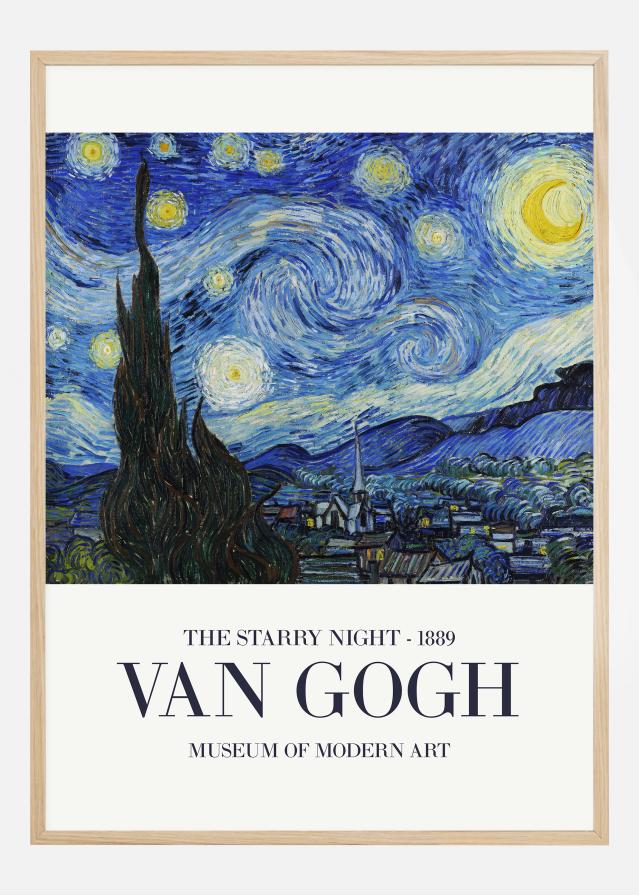 VAN GOGH - The Starry Night Постер