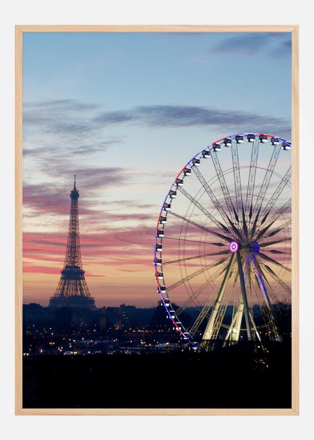 Paris Wheel Постер