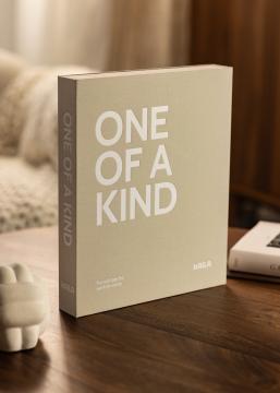 KAILA ONE OF A KIND Grey - Coffee Table Photo Album (60 Черни страници)