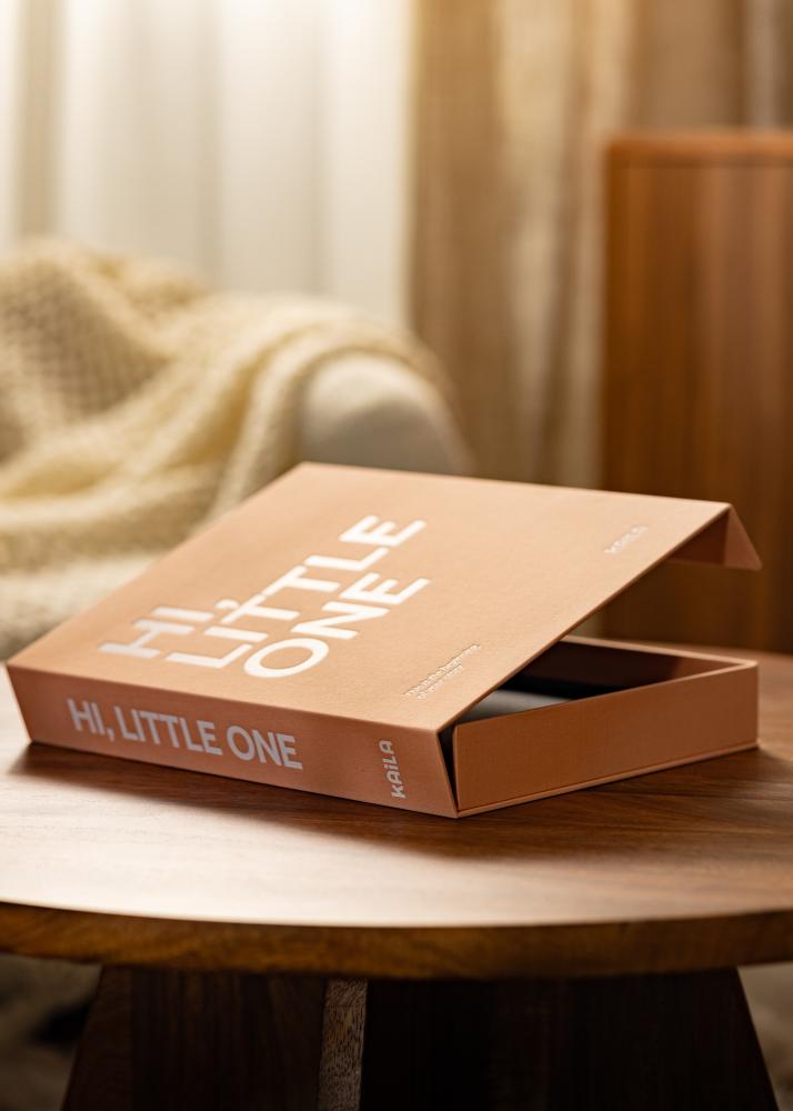 KAILA HI LITTLE ONE Pink - Coffee Table Photo Album (60 Черни Страници)