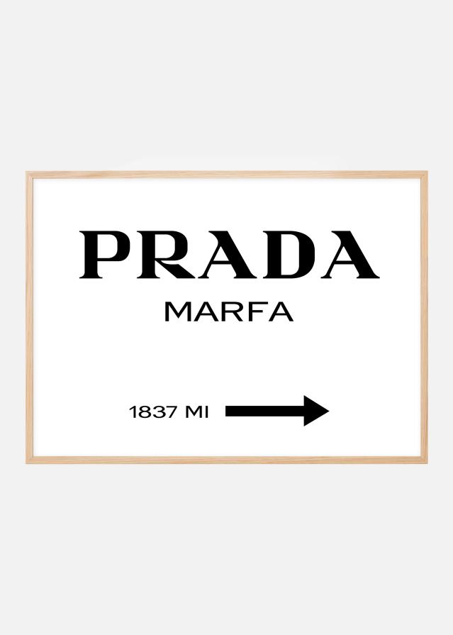 Prada Black Постер