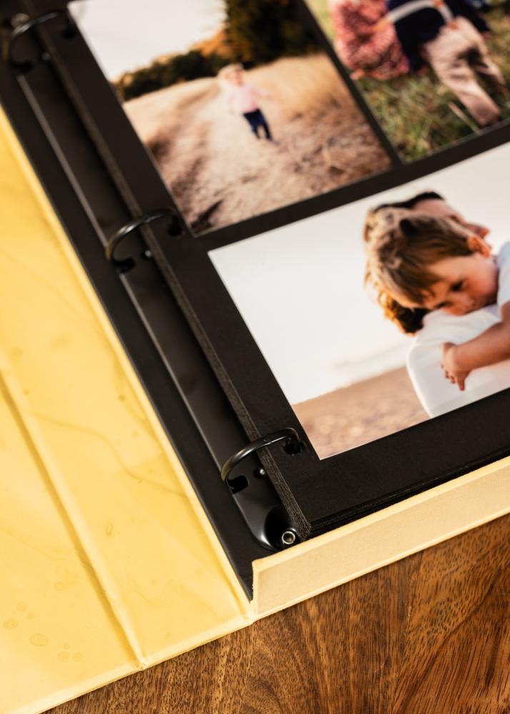 KAILA HI LITTLE ONE Yellow - Coffee Table Photo Album (60 Черни страници)