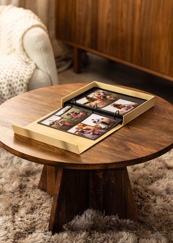 KAILA HI LITTLE ONE Yellow - Coffee Table Photo Album (60 Черни страници)