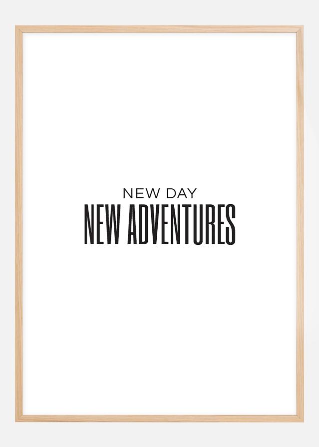 New day - NEW ADVENTURES Постер