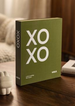 KAILA XOXO Olive - Coffee Table Photo Album (60 Черни Страници / 30 листа)