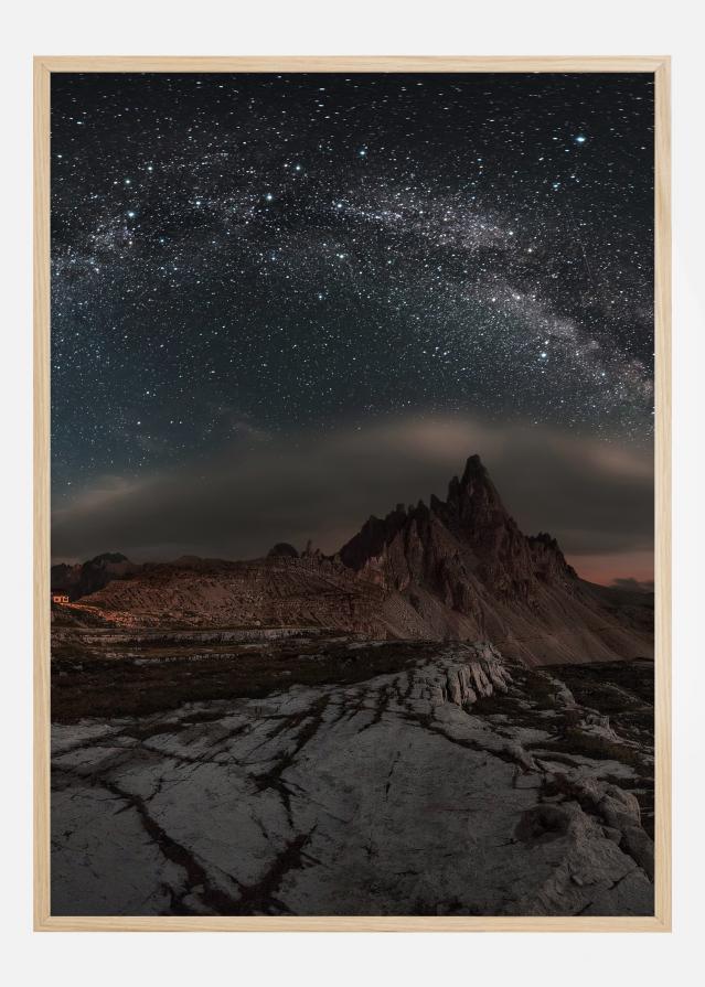 Galaxy Dolomites Постер