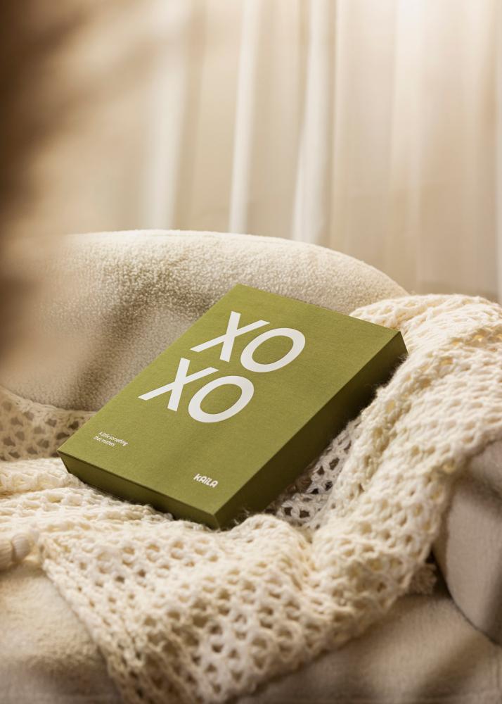 KAILA XOXO Olive - Coffee Table Photo Album (60 Черни Страници / 30 листа)