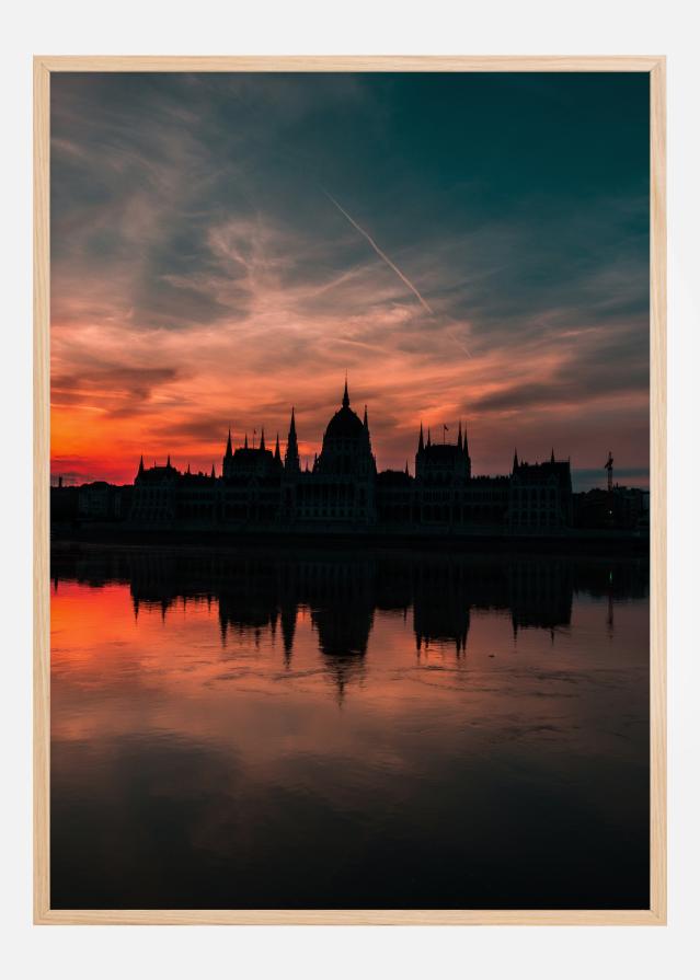 Sundown Over City Постер