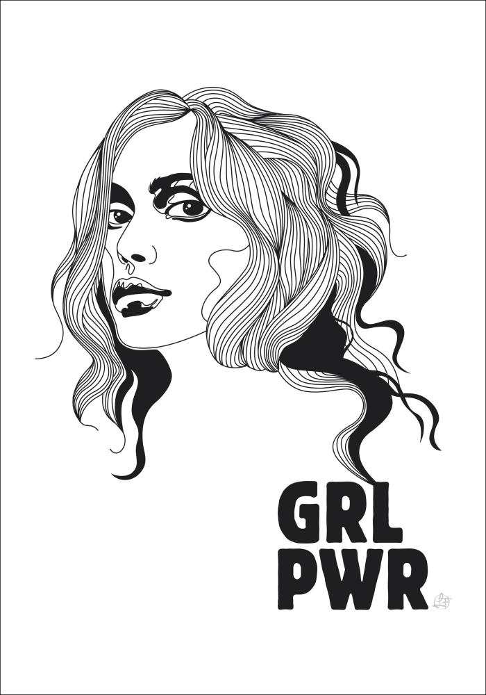 GRL PWR Постер