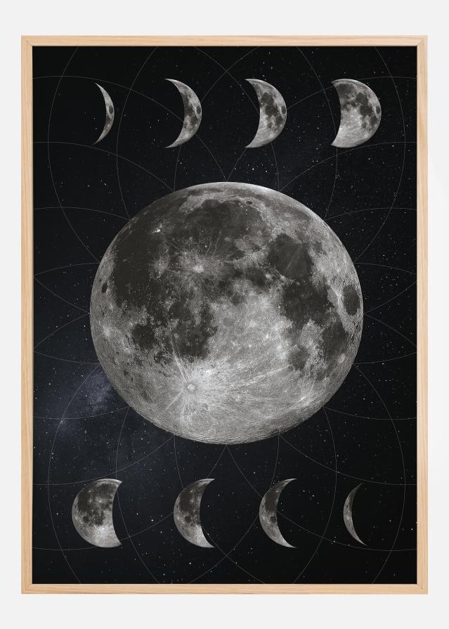 Moon Phases Постер