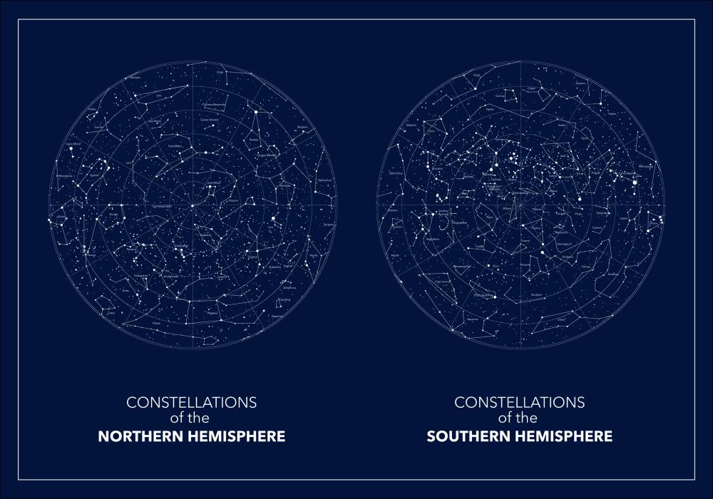 Hemispheres Dark Постер