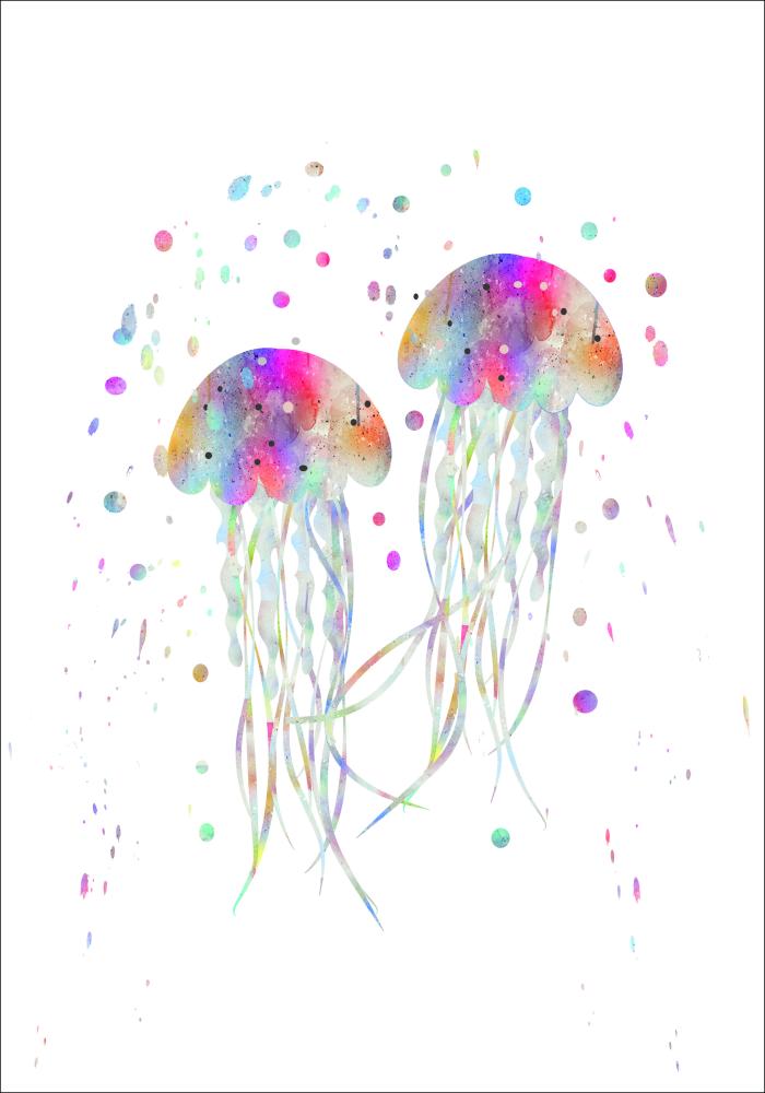 Jellyfishes stingers Постер