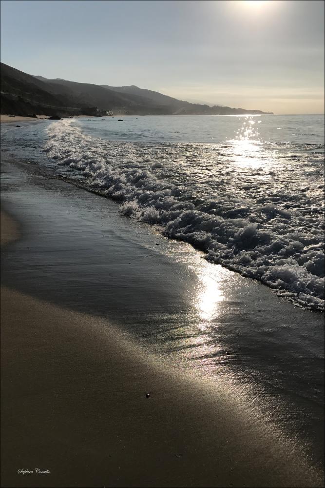 Malibu Beach View Постер