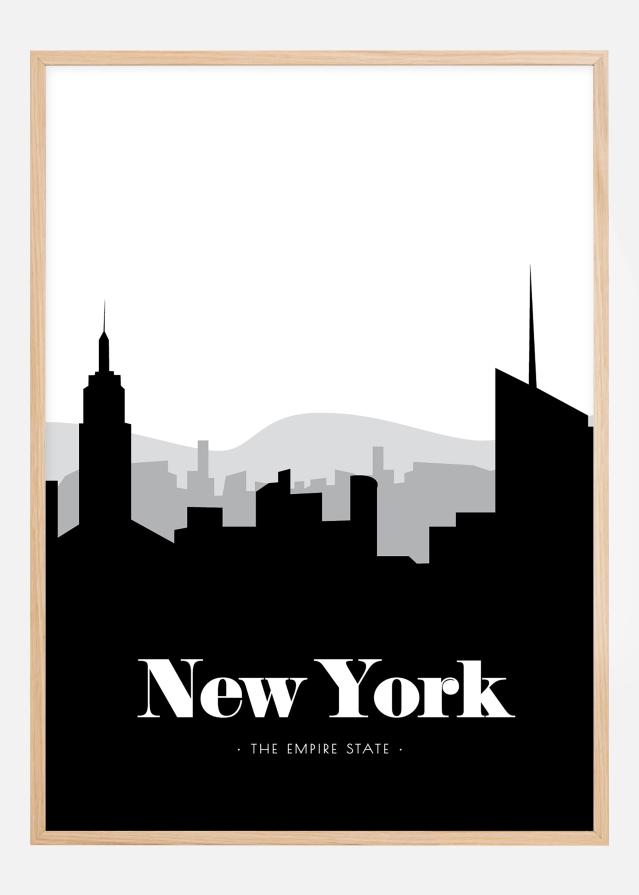 New York Skyline Постер