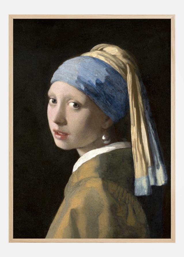 Girl With A Pearl Earring Постер