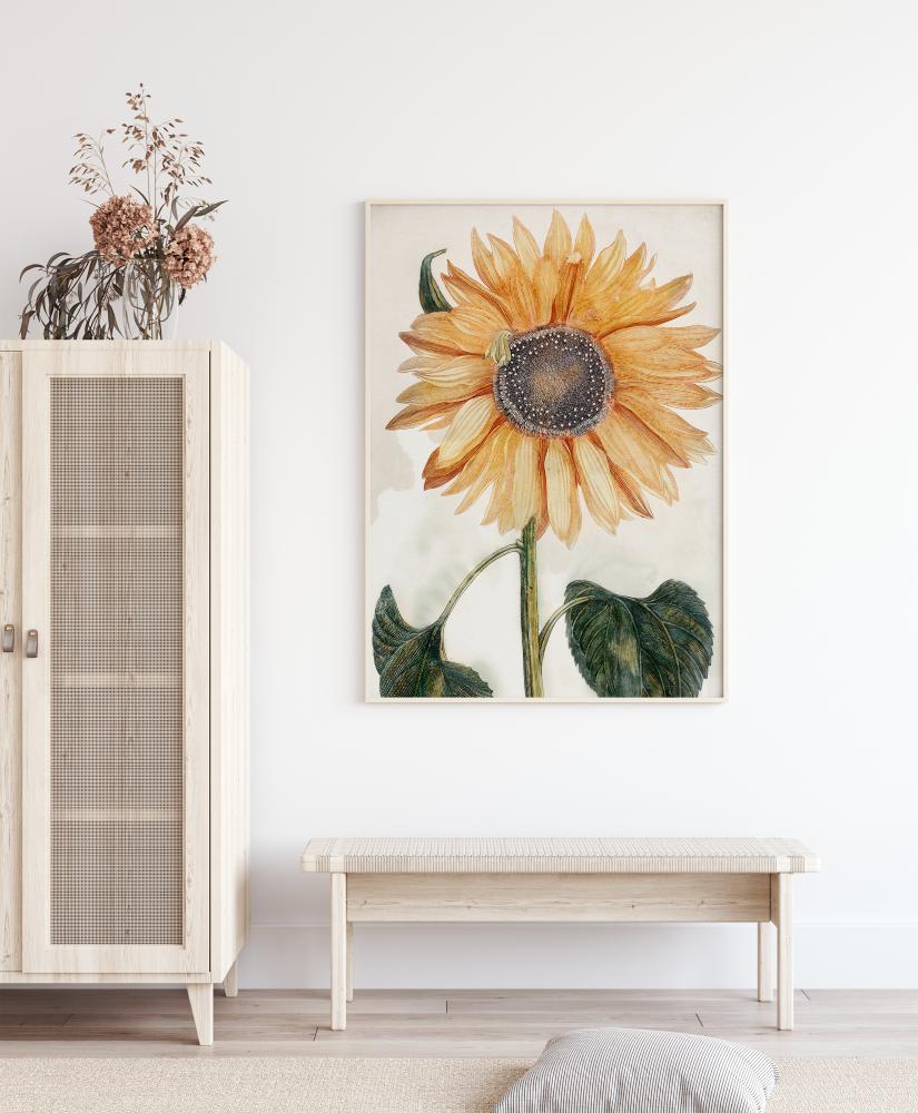 Sunflower Art Постер