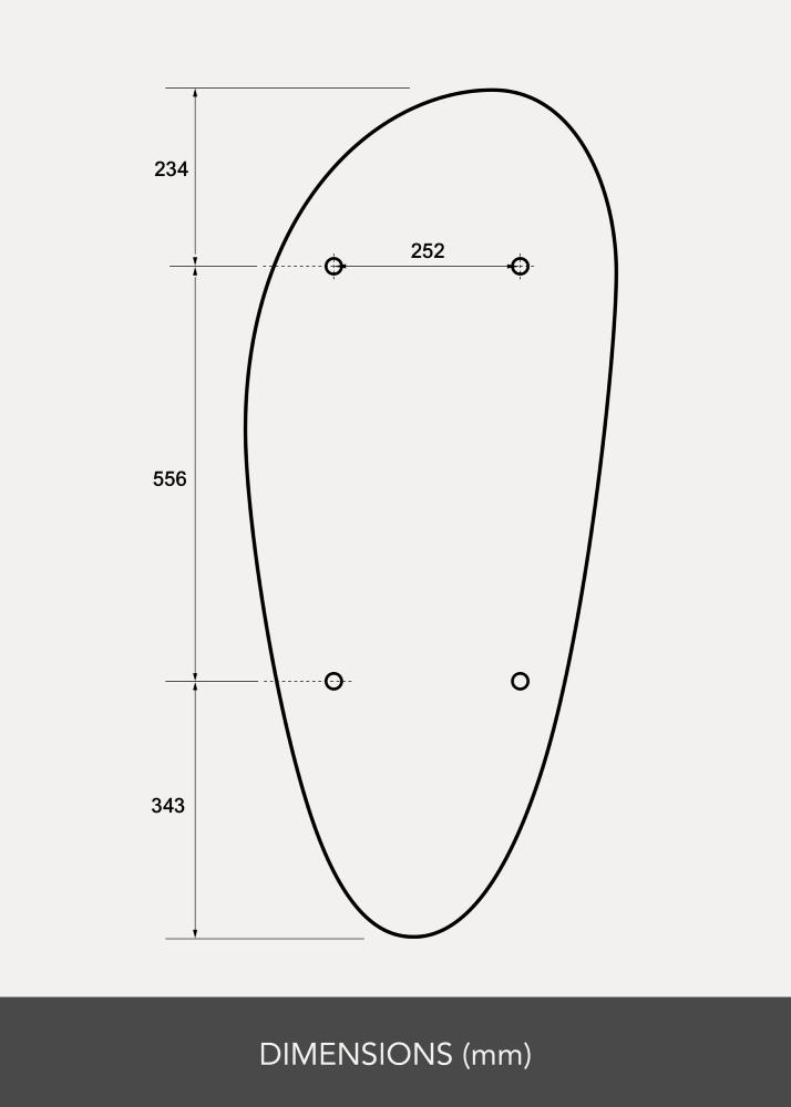 Огледало Balance 50x113 cm - Selected By BGA