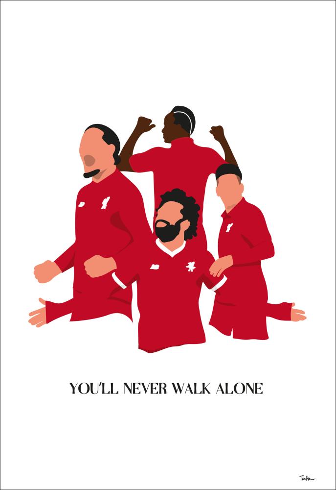 You Will Never Walk Alone-Liverpool Players Постер