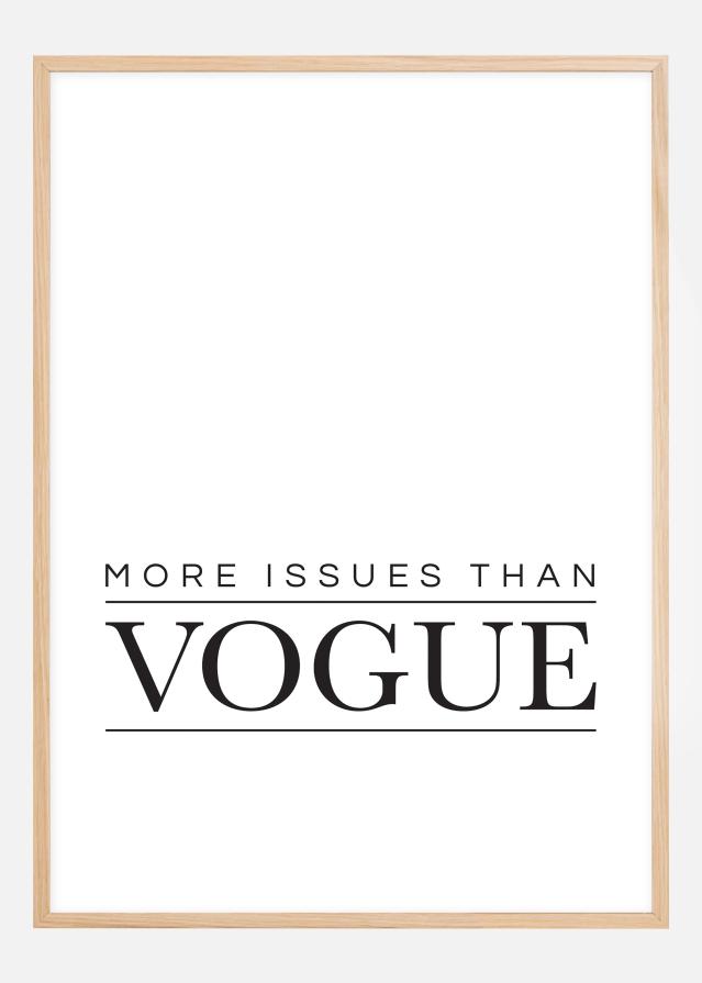 Vogue Постер