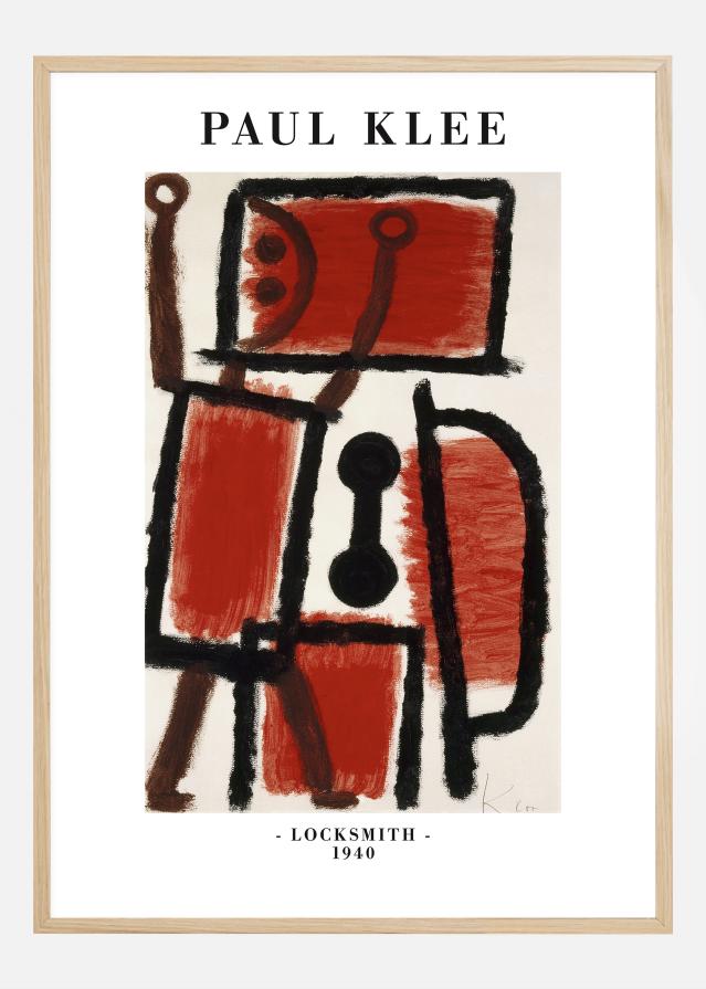 Paul Klee - Locksmith 1940 Постер