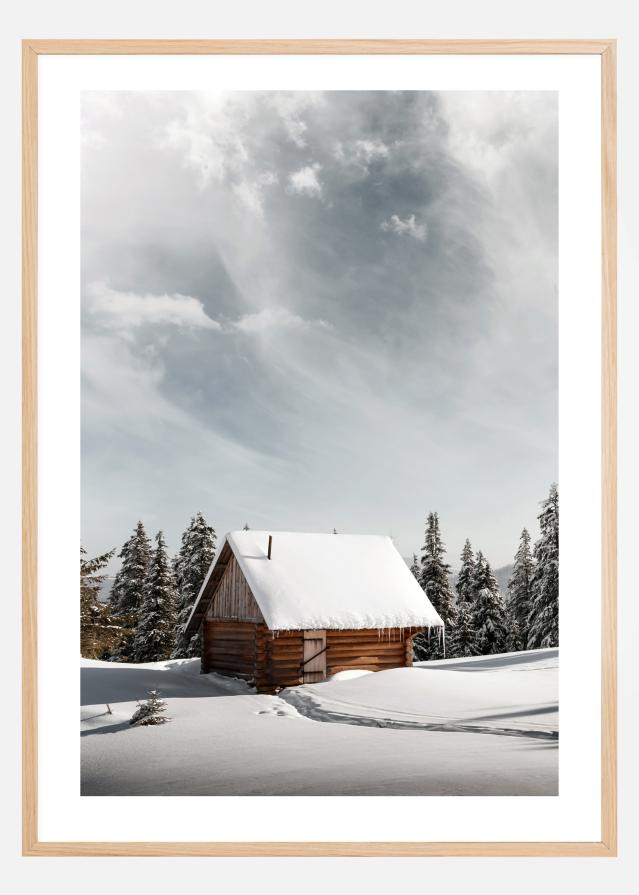 Winter Cabin Постер