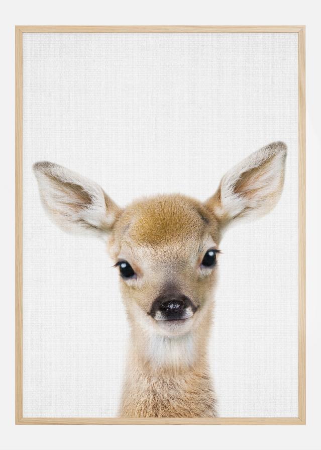 Peekaboo Baby Deer Постер