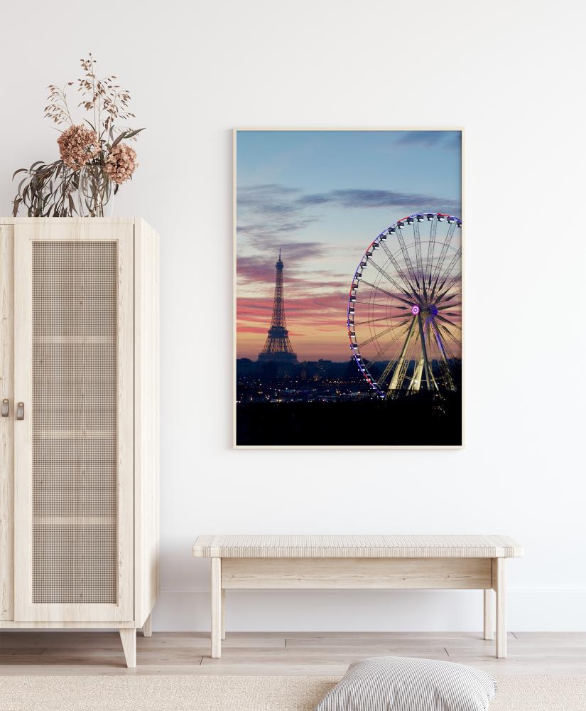 Paris Wheel Постер