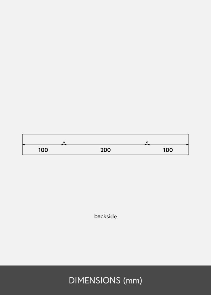 Рафт за картини Дъб 40 cm