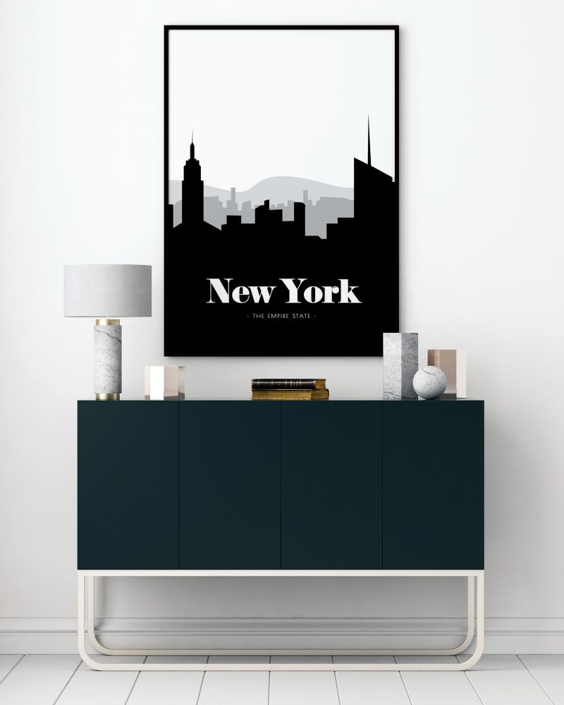 New York Skyline Постер